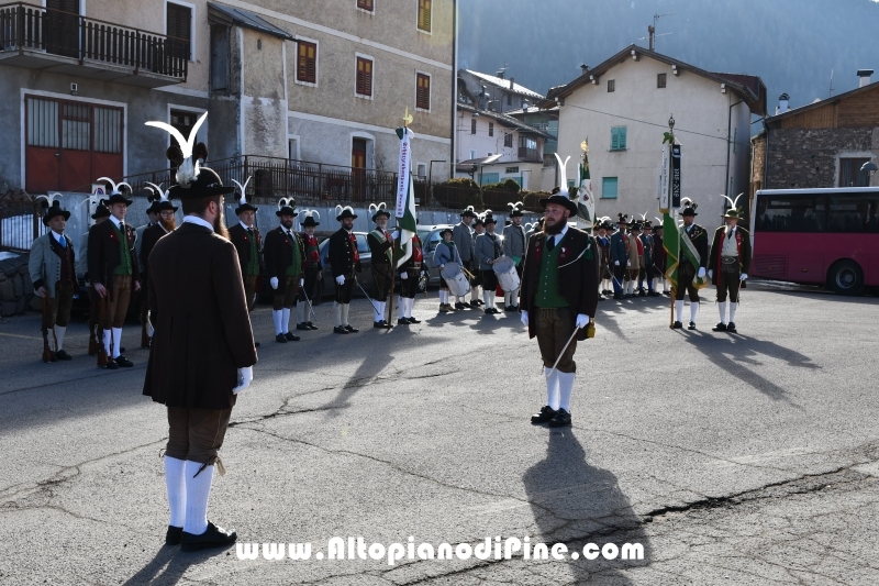 Commemorazione Hauptmann Domenico Santuari - Montesover febbraio 2019
