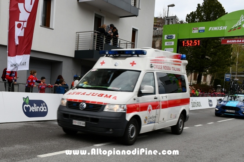 Tour the Alps 2019 - terza tappa con arrivo a Baselga di Piné 