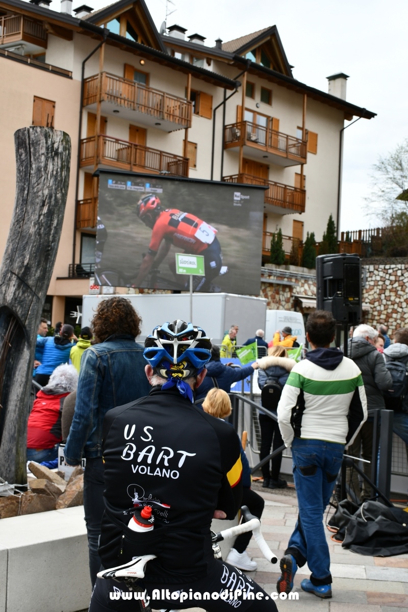 Tour the Alps 2019 - terza tappa con arrivo a Baselga di Piné 