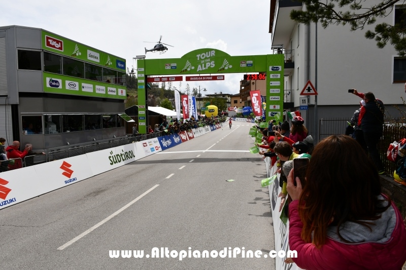Tour the Alps 2019 - terza tappa con arrivo a Baselga di Piné 