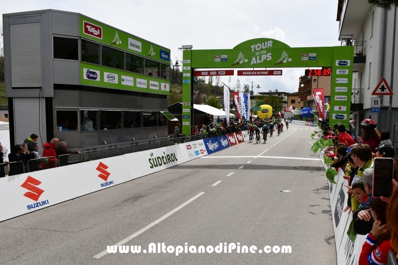 Tour the Alps 2019 - terza tappa con arrivo a Baselga di Piné 