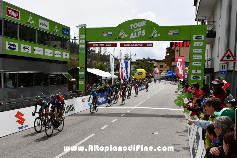 Tour the Alps 2019 - terza tappa con arrivo a Baselga di Piné 
