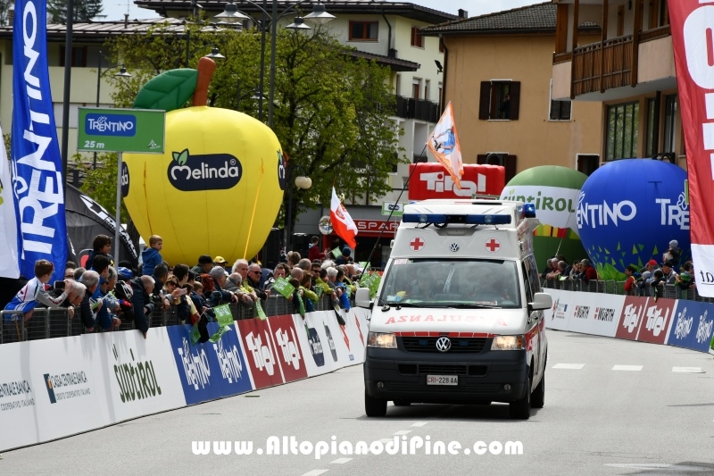 Tour the Alps 2019 - terza tappa con arrivo a Baselga di Piné 