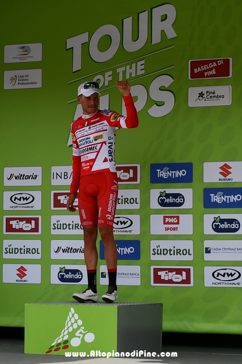 Tour the Alps 2019 - terza tappa con arrivo a Baselga di Piné 