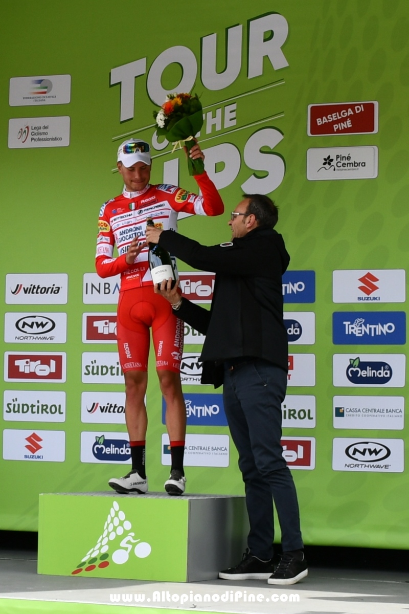 Tour the Alps 2019 - terza tappa con arrivo a Baselga di Piné 