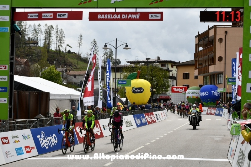 Tour the Alps 2019 - terza tappa con arrivo a Baselga di Piné 