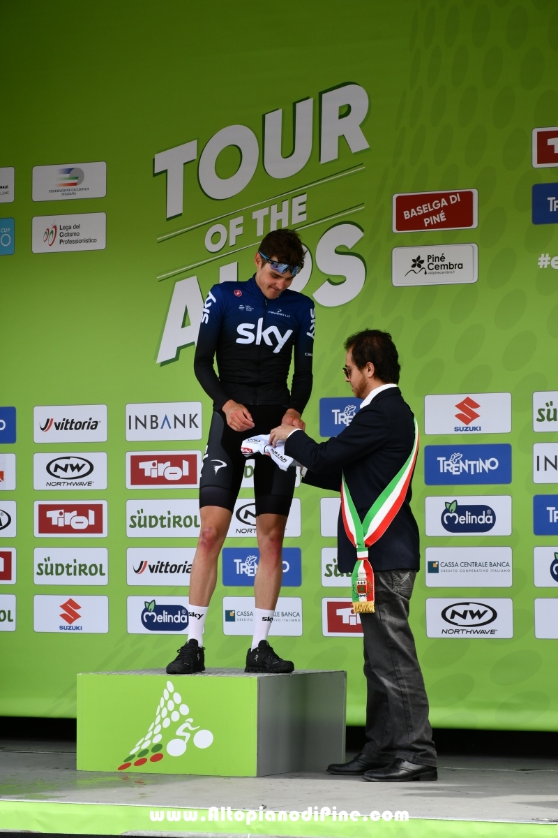 Tour the Alps 2019 - terza tappa con arrivo a Baselga di Piné 