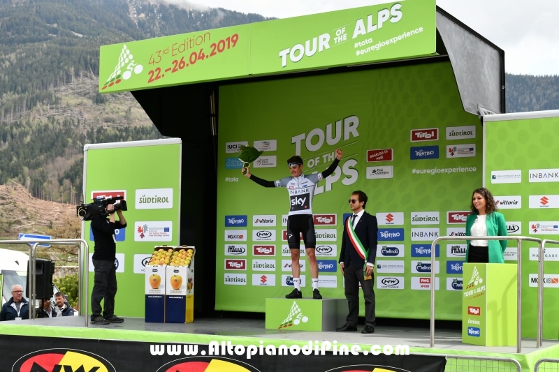 Tour the Alps 2019 - terza tappa con arrivo a Baselga di Piné 