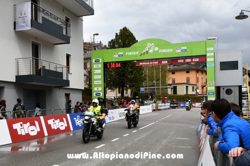 Tour the Alps 2019 - terza tappa con arrivo a Baselga di Piné 