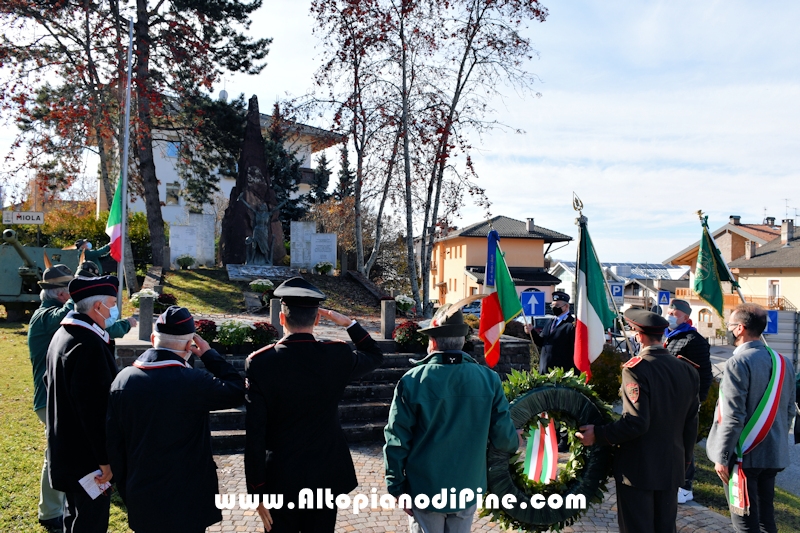 Commemorazione Caduti 2020 - Baselga di Piné