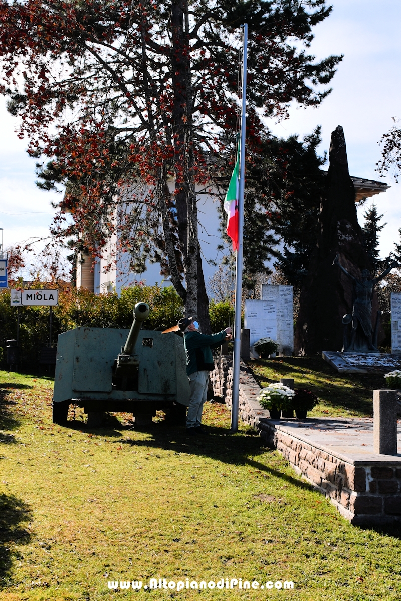 Commemorazione Caduti 2020 - Baselga di Piné