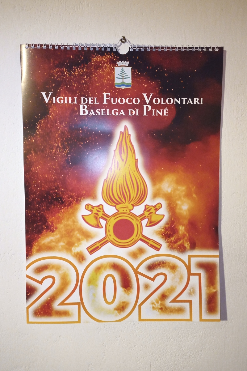 Calendario VVF Piné 2021