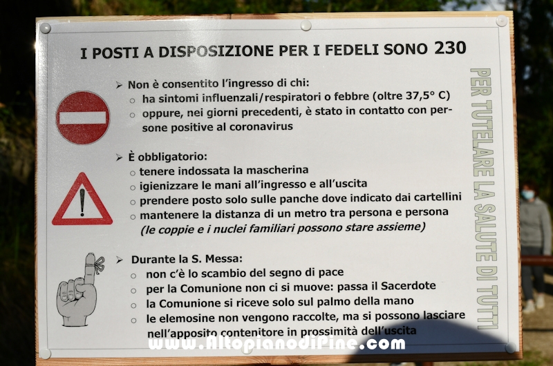 Festa patronale Madonna di Piné  2020