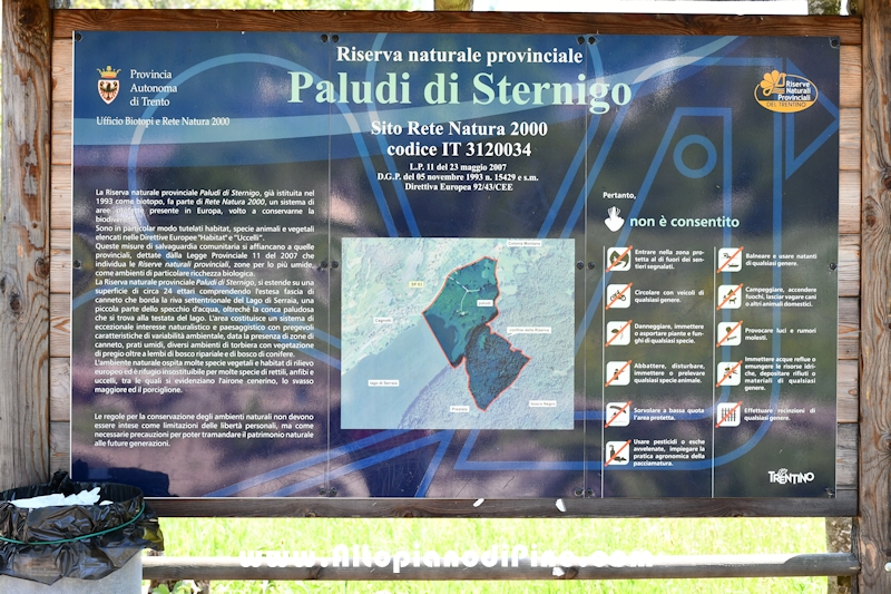 Passeggiata attorno al lago della Serraia