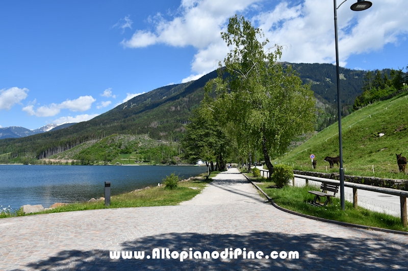 Passeggiata attorno al lago della Serraia