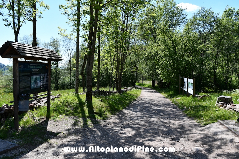 Passeggiata attorno al lago della Serraia