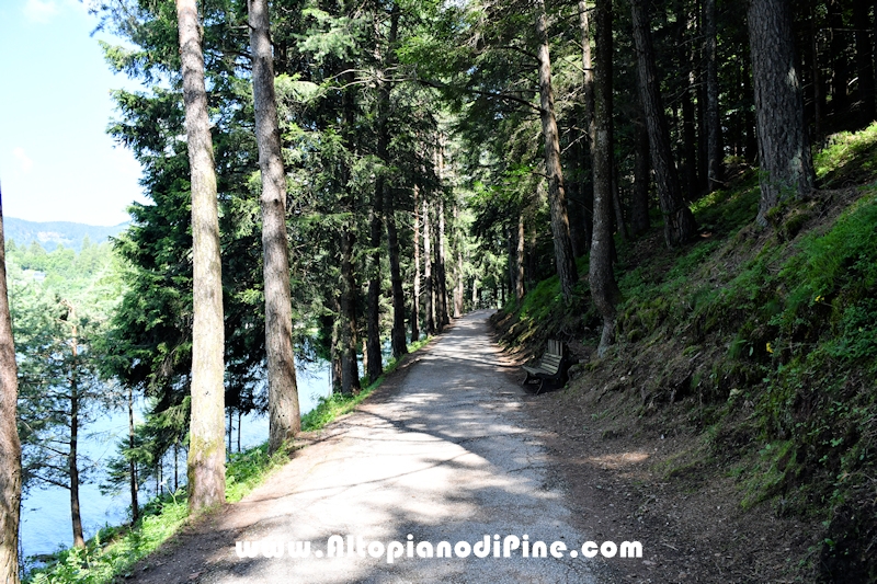 Passeggiata attorno ai laghi di Serraia e Piazze