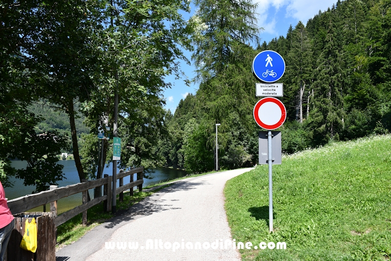 Passeggiata attorno ai laghi di Serraia e Piazze