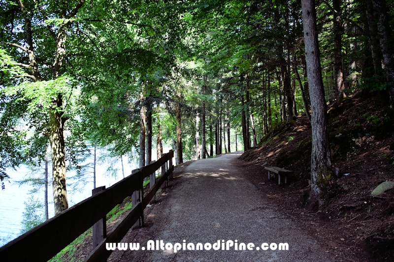Passeggiata attorno ai laghi di Serraia e Piazze