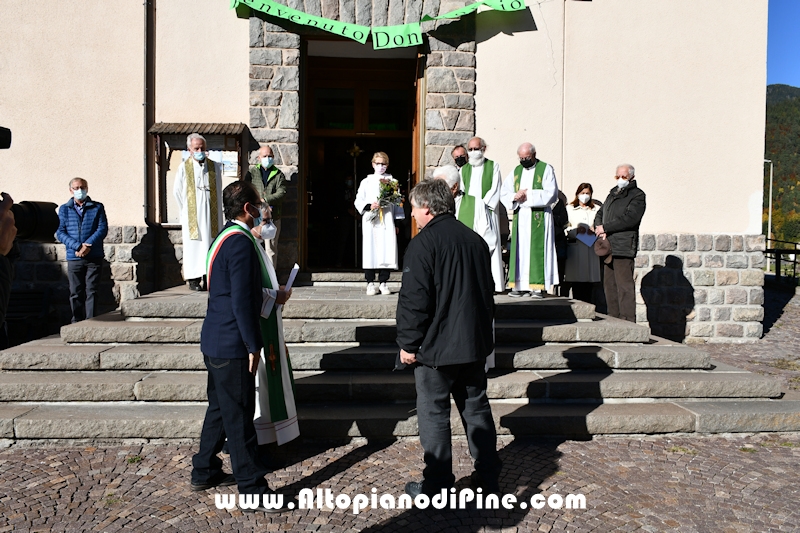 Ingresso di don Giorgio Maffei nelle parrocchie di Bedollo, Piazze, Brusago-Valcava e Regnana