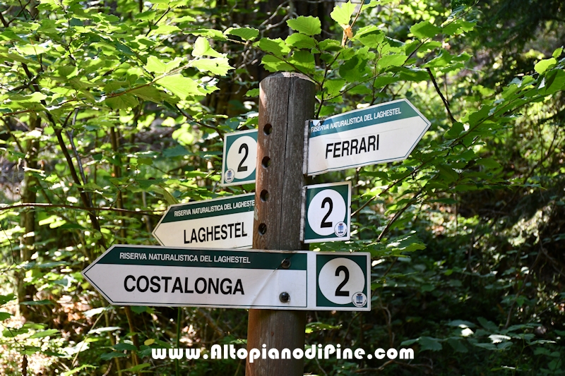 Giro del biotopo del Laghestel