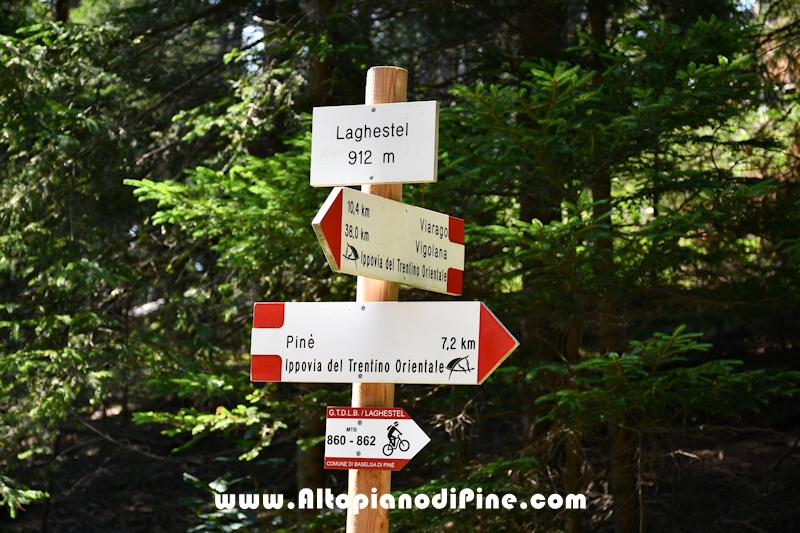Giro del biotopo del Laghestel