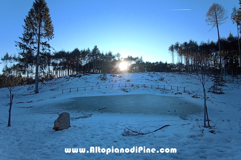 Lago delle Rane e Bedolpian - dicembre 2021