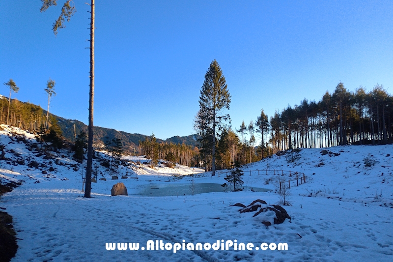 Lago delle Rane e Bedolpian - dicembre 2021