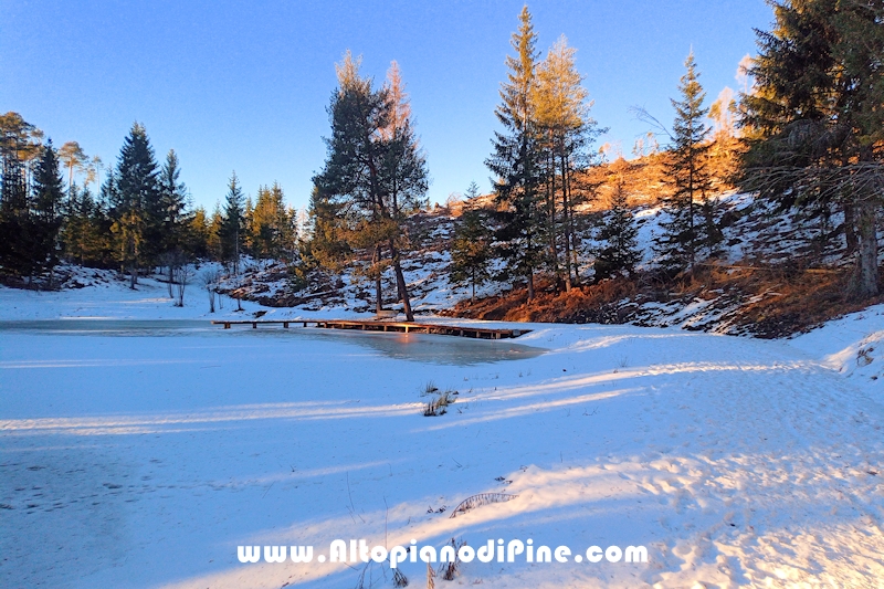 Lago delle Rane e Bedolpian - dicembre 2021