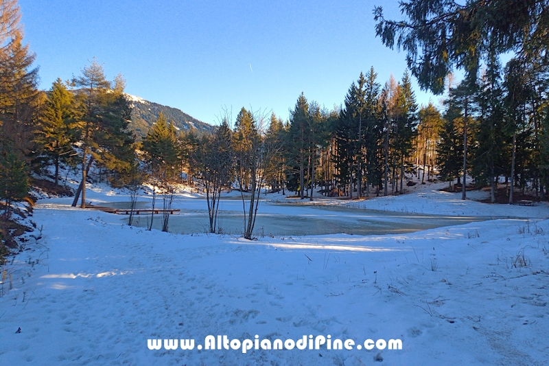 Lago delle Rane e Bedolpian - dicembre 2021