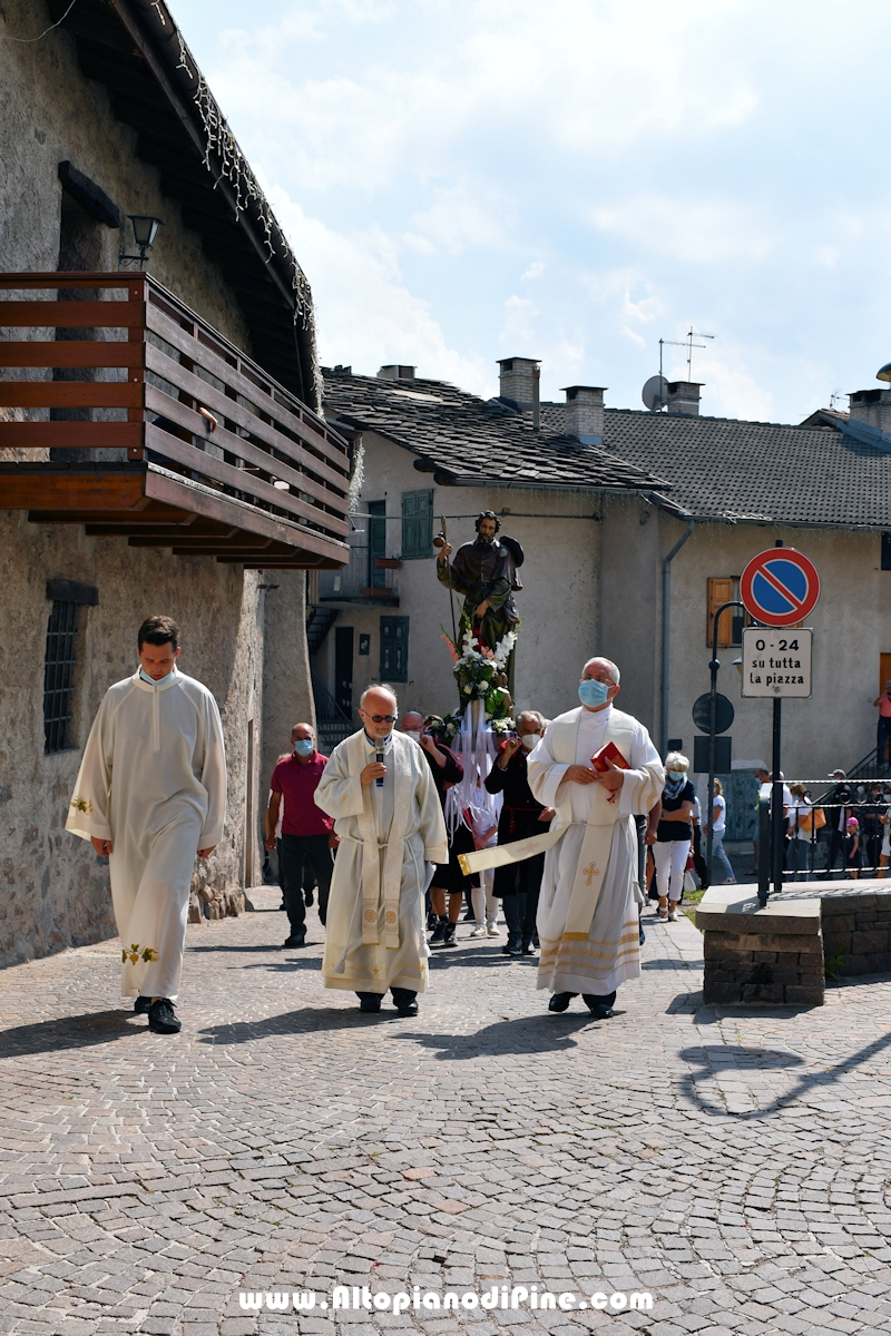 Processione in onore di San Rocco - Miola 16 agosto 2021