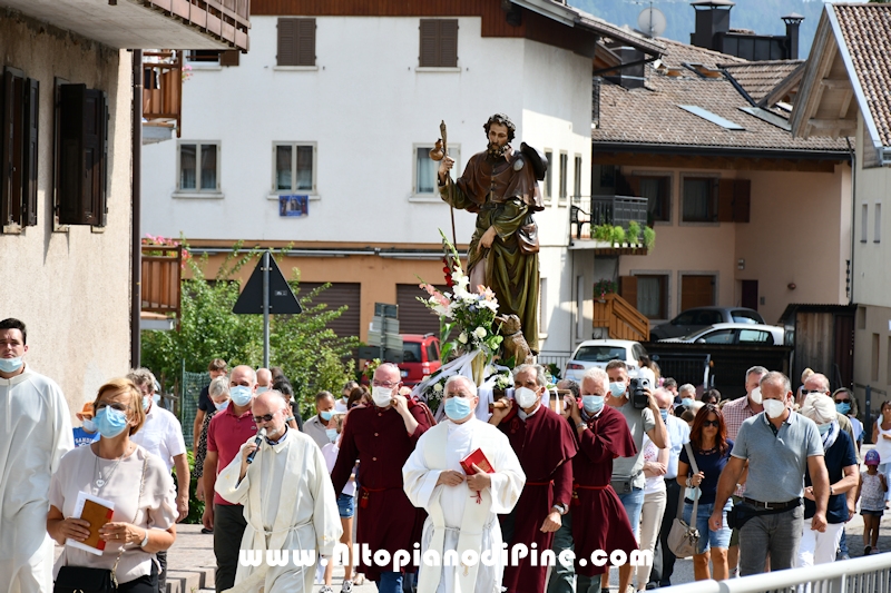 Processione in onore di San Rocco - Miola 16 agosto 2021