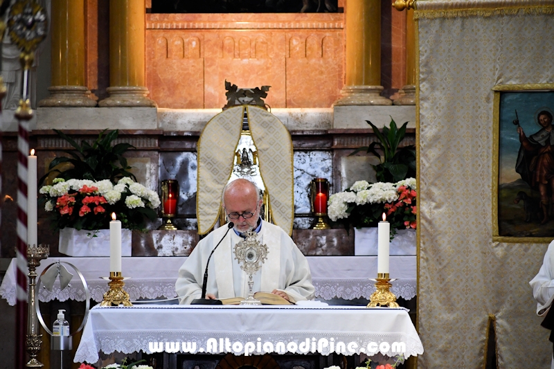 Processione in onore di San Rocco - Miola 16 agosto 2021