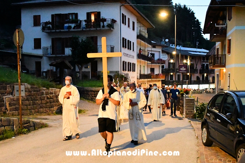 Pasqua Mariana - vigilia dell'Assunta - Montagnaga di Piné