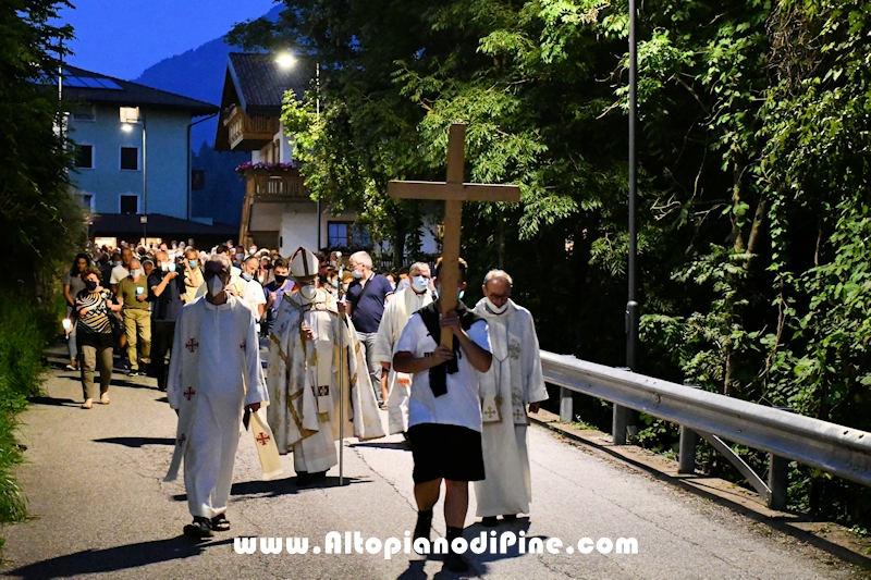 Pasqua Mariana - vigilia dell'Assunta - Montagnaga di Piné