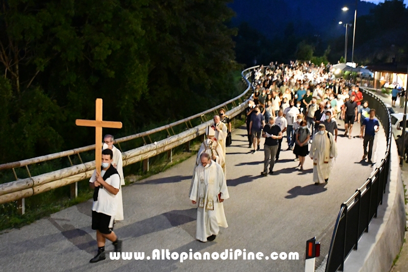 Pasqua Mariana - vigilia dell'Assunta - Montagnaga di Piné