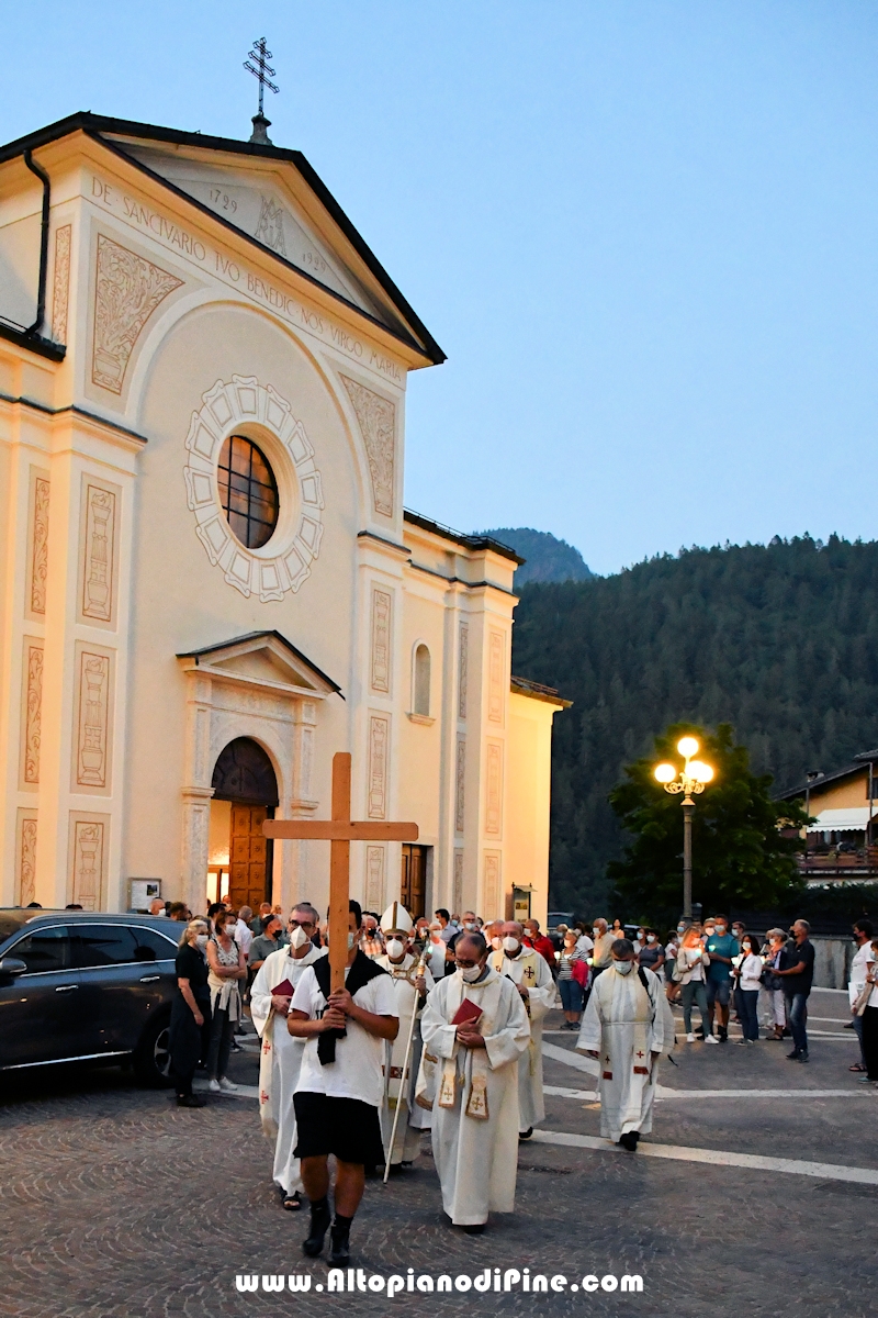 Pasqua Mariana - vigilia dell'Assunta - Montagnaga di Piné