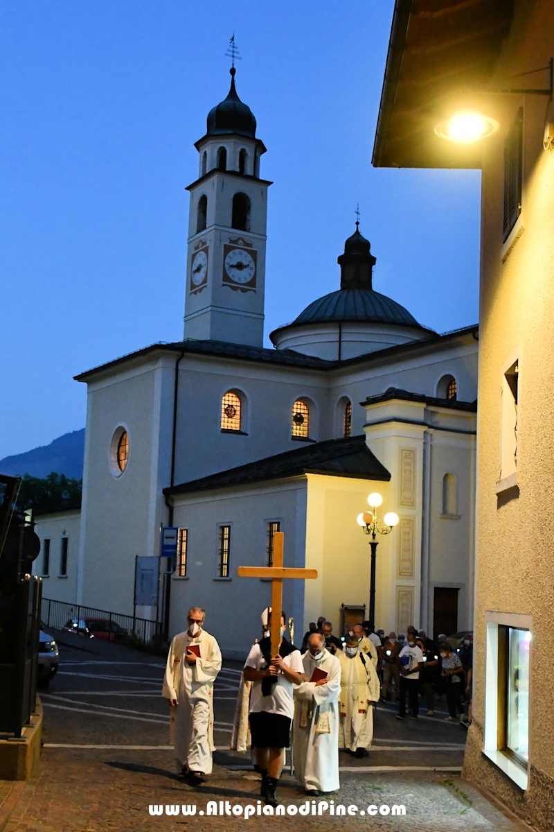 Pasqua Mariana - vigilia dell'Assunta - Montagnaga di Piné