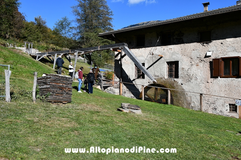 Sacco al Mulino Moser in localitá Prada