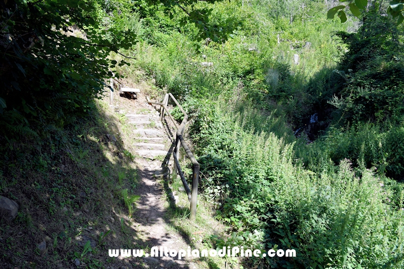 Passeggiata Serraia - Marmitta Giganti - Punto panoramico