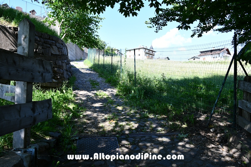 Passeggiata Tressilla - Baselga lungo il rio Silla