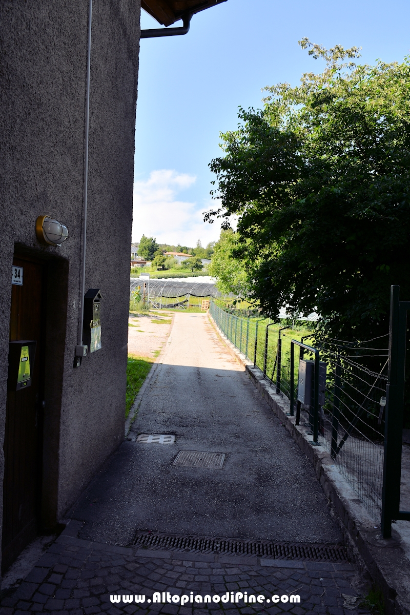 Passeggiata Tressilla - Baselga lungo il rio Silla