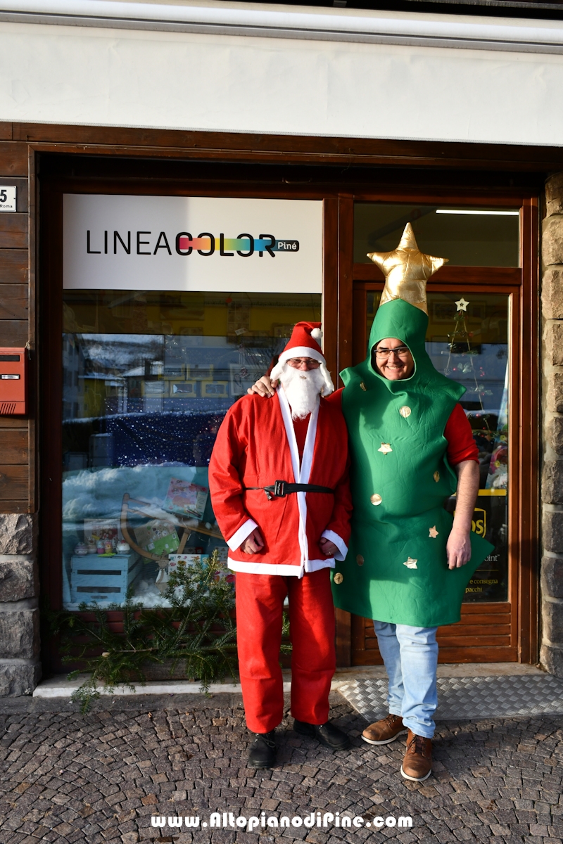 Babbo Natale al LineaColorPiné - dicembre 2022