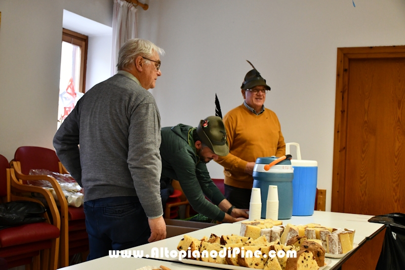 Rinfresco a cura degli Alpini di Baselga