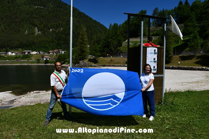 Bandiera Blu 2022 Lago delle Piazze - Bedollo