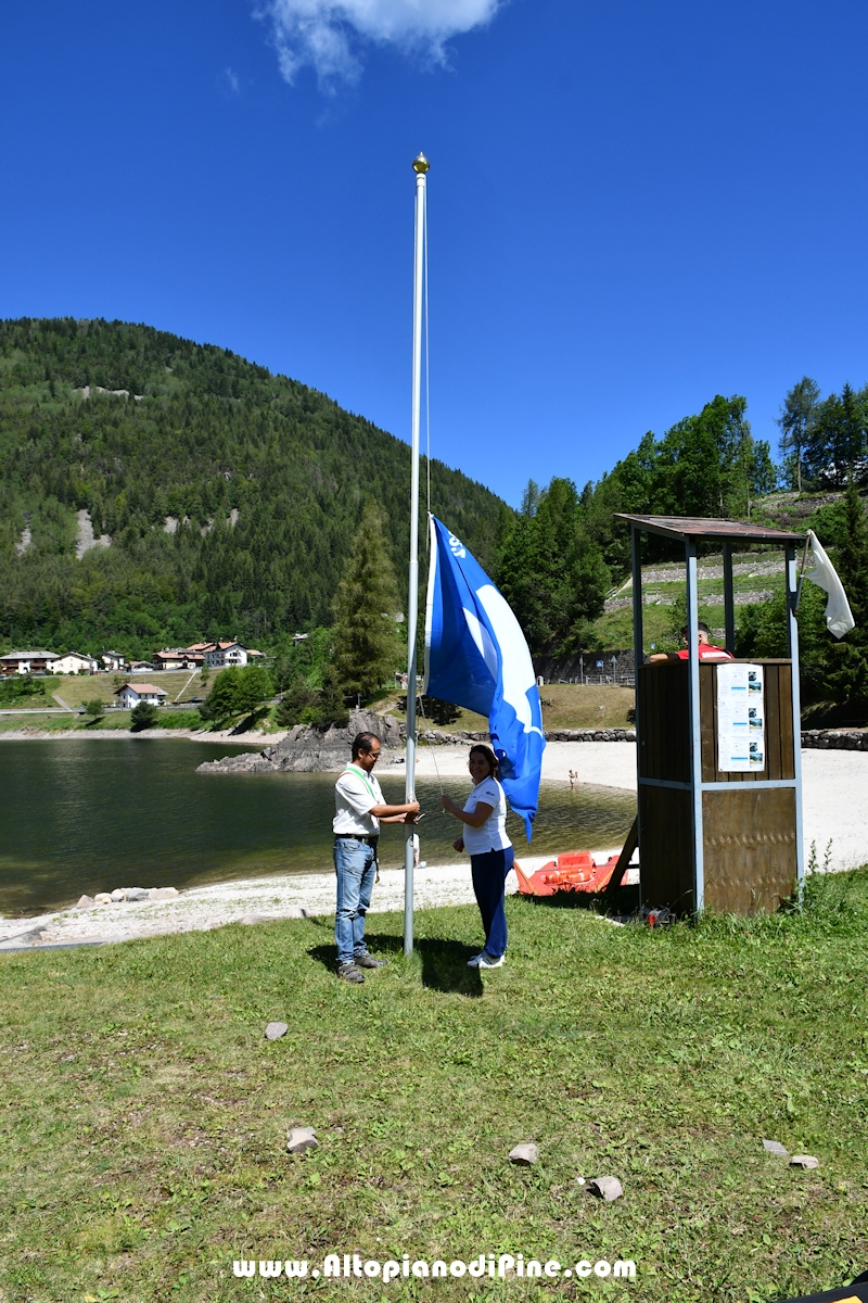 Bandiera Blu 2022 Lago delle Piazze - Bedollo