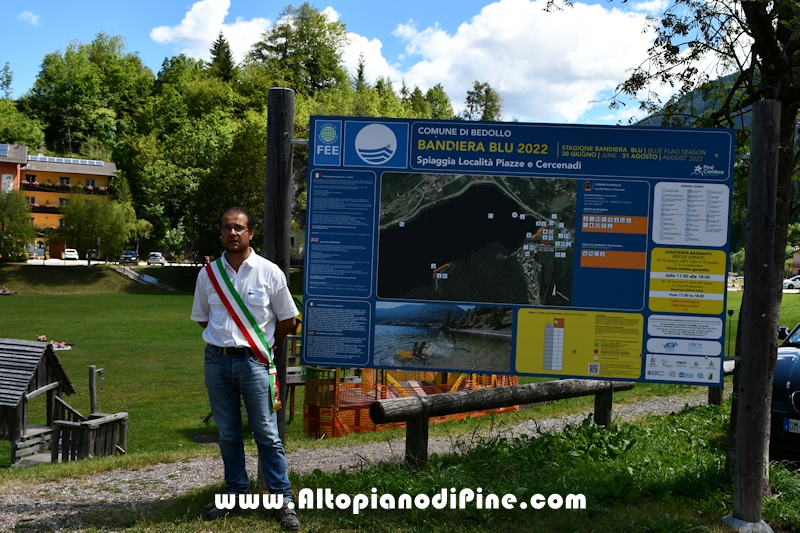 Bandiera Blu 2022 Lago delle Piazze - Bedollo