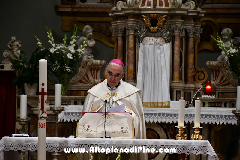 Liturgia della Luce  - Santuario Madonna di Piné a  Montagnaga