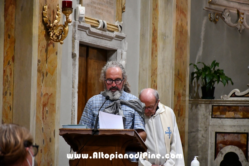 Lirturgia della Luce Santuario Madonna di Piné a  Montagnaga