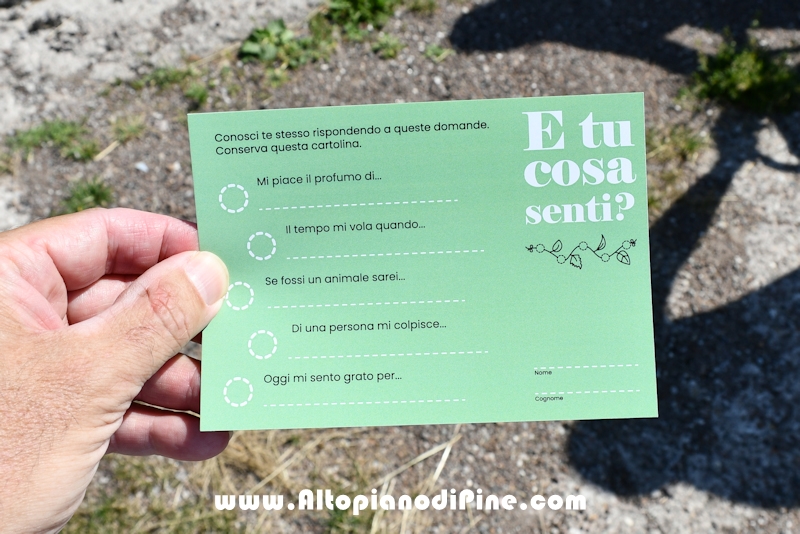 Percorso multisensoriale Centrale - Brusago